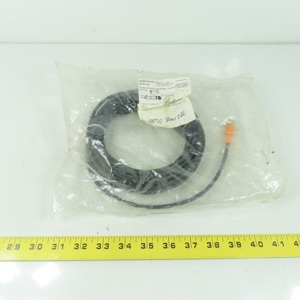Ecomat EVC528 5-Pin Female Straight Cordset Cable 50VAC 60VDC