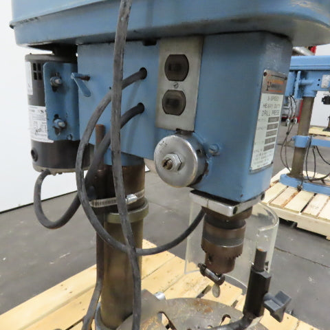 Guardian BDM-58-5S 1/2HP Bench Top Drill Press 115/230V 1PH 5-Speed Tested