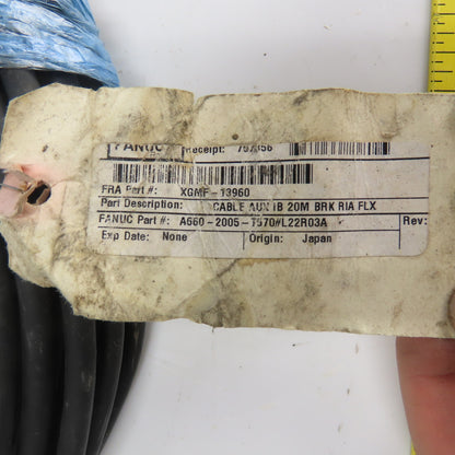 Fanuc A660-2005-T570 Robotic Cable Aux ib 20M XGMF-13960