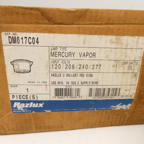 Hazlux DM017C04 175W 120-277V Vapor Ballast Housing Haz. Loc.