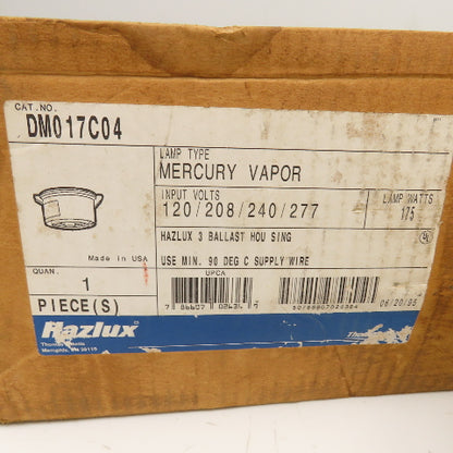 Hazlux DM017C04 175W 120-277V Vapor Ballast Housing Haz. Loc.
