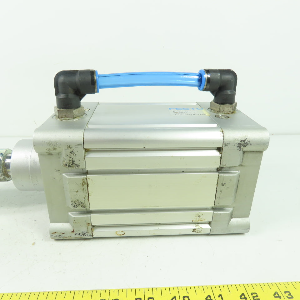 Festo DNC-100-50-PPV-A Pneumatic Cylinder 100mm Bore 50mm Bore W/ FK-M20x1.5
