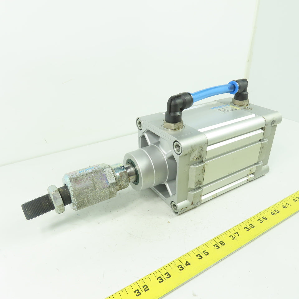 Festo DNC-100-50-PPV-A Pneumatic Cylinder 100mm Bore 50mm Bore W/ FK-M20x1.5