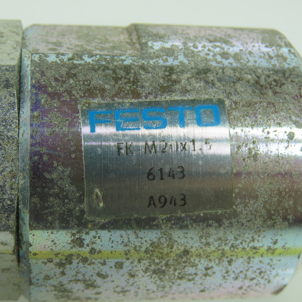 Festo DNC-100-50-PPV-A Pneumatic Cylinder 100mm Bore 50mm Bore W/ FK-M20x1.5