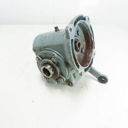 Morse Borg Warner 18GSA 10:1 Ratio Gear Reducer .92HP 175RPM Out