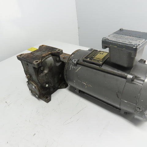 Baldor VM7007A 1/2HP Electric Gear Motor 3Ph 230/460V