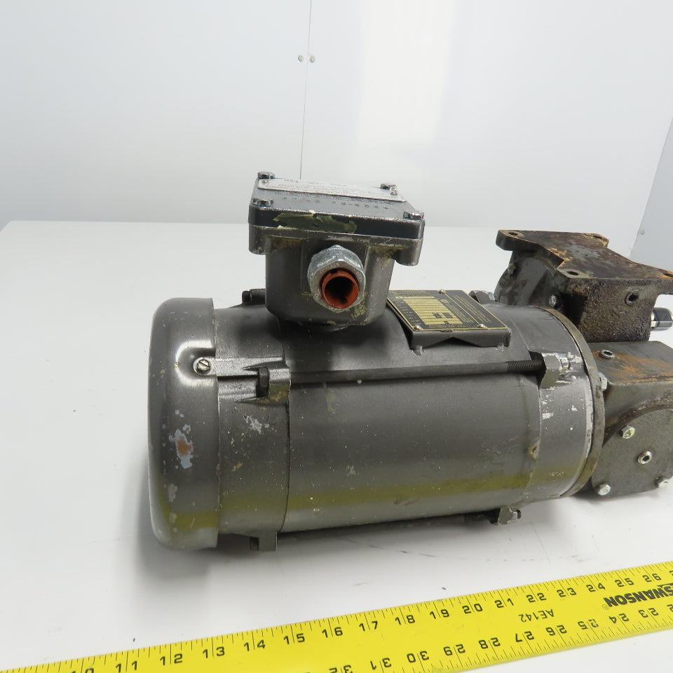 Baldor VM7007A 1/2HP Electric Gear Motor 3Ph 230/460V