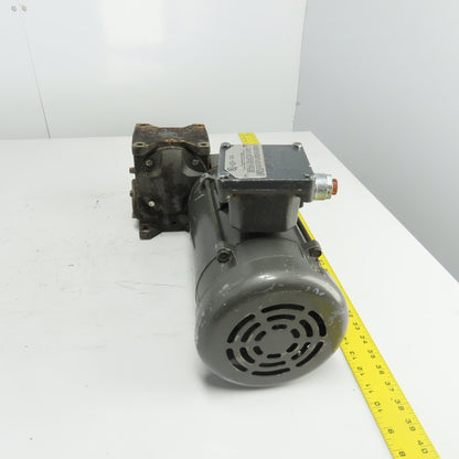 Baldor VM7007A 1/2HP Electric Gear Motor 3Ph 230/460V