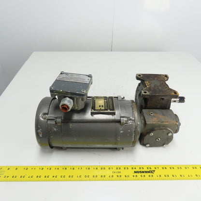 Baldor VM7007A 1/2HP Electric Gear Motor 3Ph 230/460V