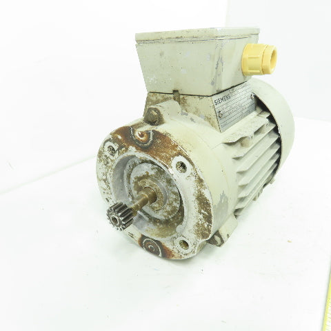 Siemens 1LF3063-4AJ99-Z 0.13KW Electric Motor 115/220V 1Ph 1600RPM 2.6A
