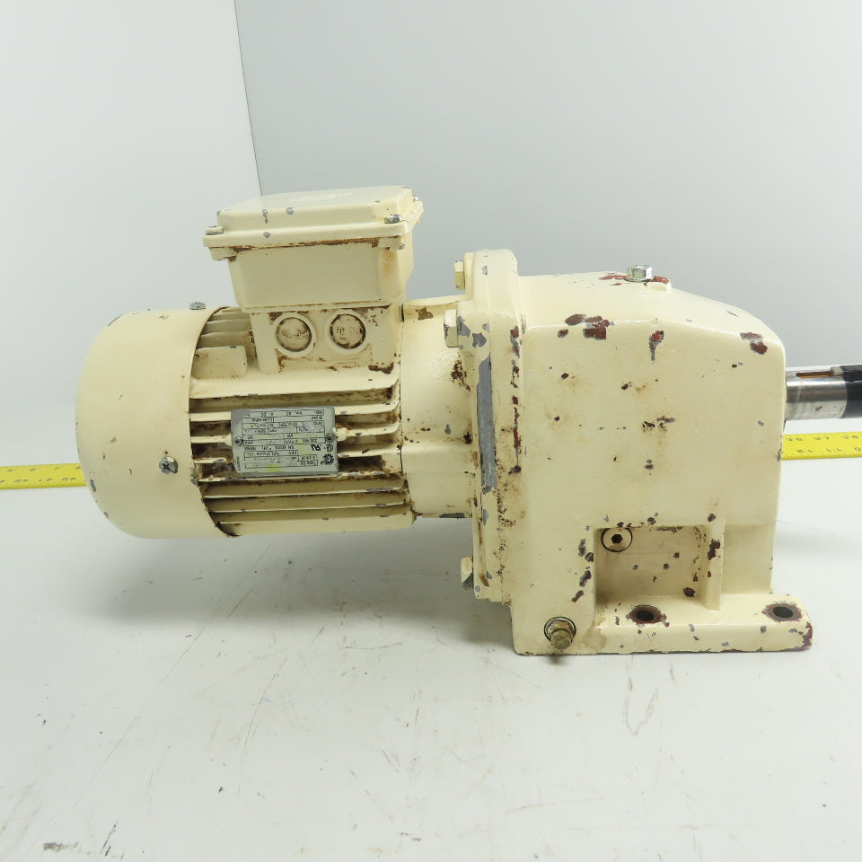 Nord SK22-80 S/4 55.28:1 Ratio Gear Motor 31RPM 230/460V 3Ph