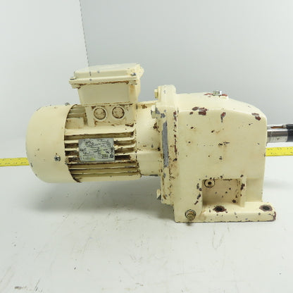 Nord SK22-80 S/4 55.28:1 Ratio Gear Motor 31RPM 230/460V 3Ph