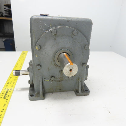 Boston gear F71825STB5J3 37:1 Ratio Gear Reducer 492IN-LB 0.700HP Input