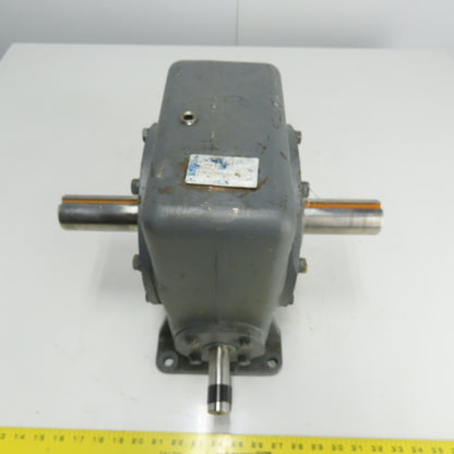 Boston gear F71825STB5J3 37:1 Ratio Gear Reducer 492IN-LB 0.700HP Input