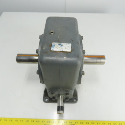 Boston gear F71825STB5J3 37:1 Ratio Gear Reducer 492IN-LB 0.700HP Input