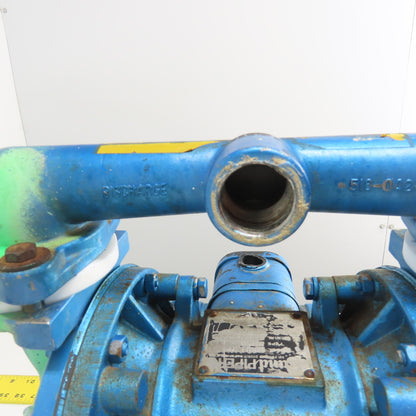 Sandpiper EB1-A Type TGN-2-HI Pneumatic Diaphragm Pump 100PSI 1" / 1-1/4" NPT