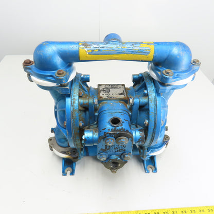 Sandpiper EB1-A Type TGN-2-HI Pneumatic Diaphragm Pump 100PSI 1" / 1-1/4" NPT