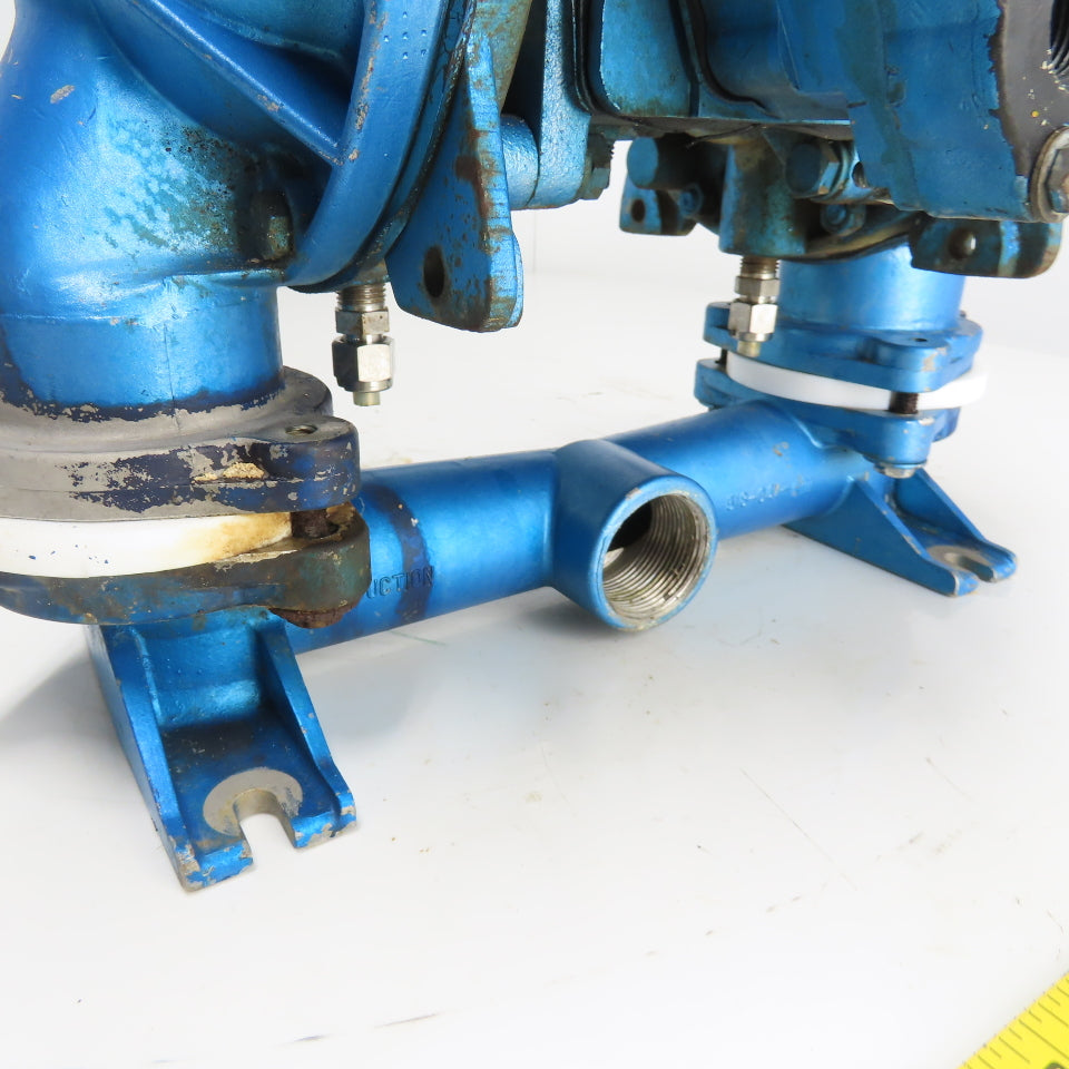 Sandpiper EB1-A Type TGN-2-HI Pneumatic Diaphragm Pump 100PSI 1" / 1-1/4" NPT