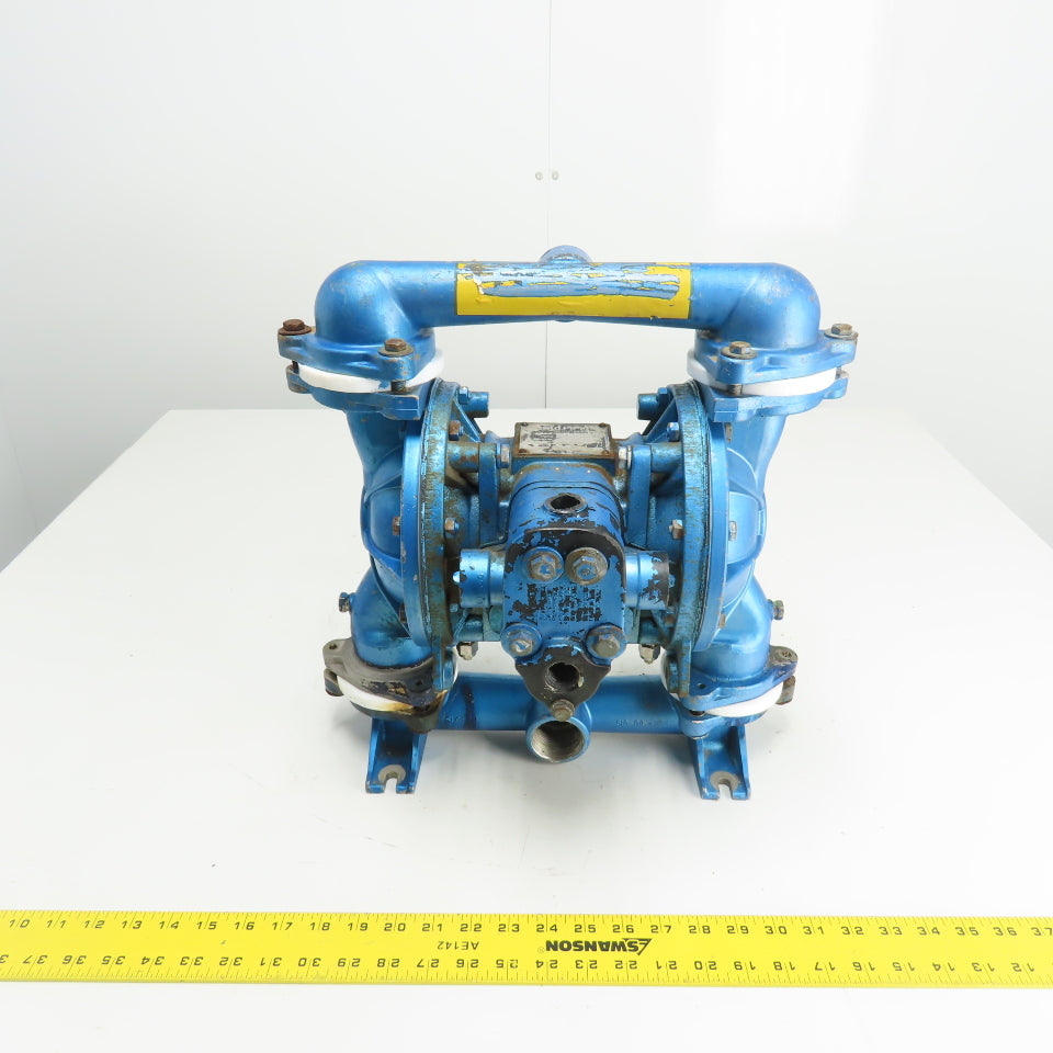 Sandpiper EB1-A Type TGN-2-HI Pneumatic Diaphragm Pump 100PSI 1" / 1-1/4" NPT