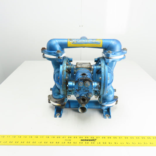 Sandpiper EB1-A Type TGN-2-HI Pneumatic Diaphragm Pump 100PSI 1" / 1-1/4" NPT