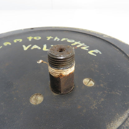 Ashcroft Duragauge 0-2000 HP Inlet Gauge 10-1/4" OD 1/2" NPT