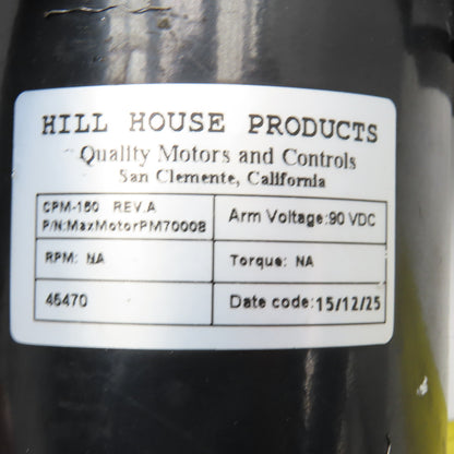 Hill House PM7000B 115V 1Ph Drill Unit 0-2680RPM Variable Speed  1/10Hp