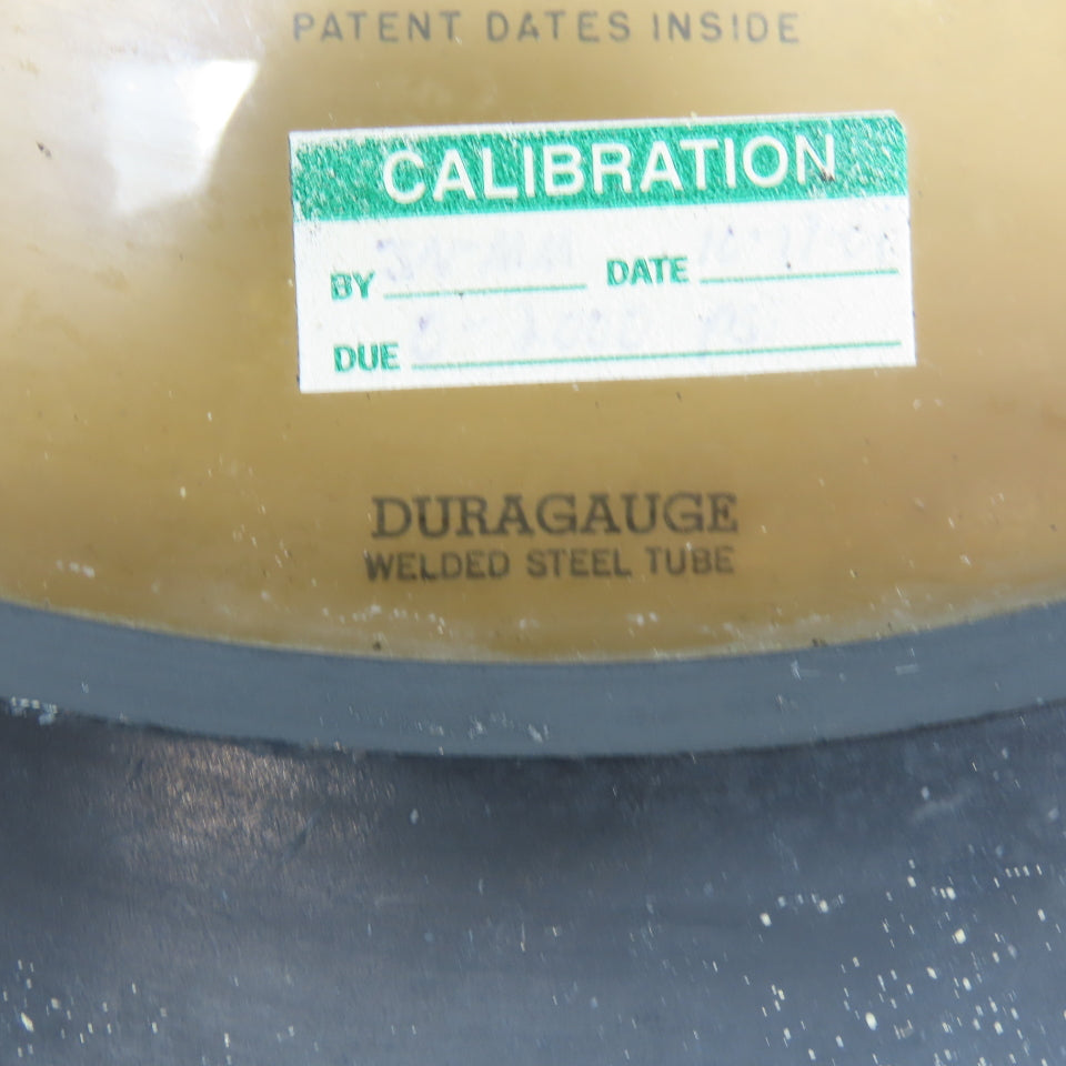 Ashcroft Duragauge Steel Tube 0-2500 Pressure Gauge 14-1/8" OD