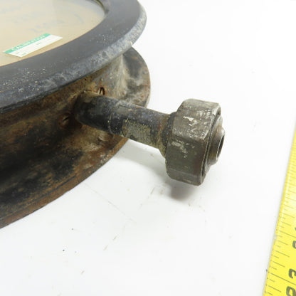 Ashcroft Duragauge Steel Tube 0-2500 Pressure Gauge 14-1/8" OD