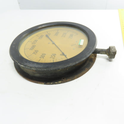 Ashcroft Duragauge Steel Tube 0-2500 Pressure Gauge 14-1/8" OD