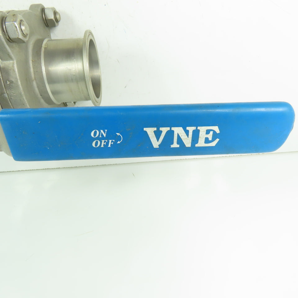 VNE 2-1/2" Stainless Steel Ball Valve 316 1000 WOG