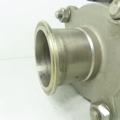 VNE 2-1/2" Stainless Steel Ball Valve 316 1000 WOG