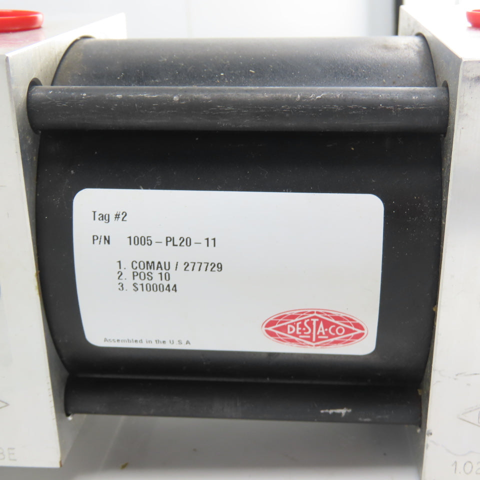 Destaco 1005-PL20-11 Pneumatic Batwing Clamp 1005-PL2.0-R1-C1
