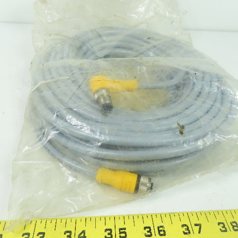 Turck RKC 4.4T-16-WSC 4.4T/S622 Euro-Fast Cordset Cable 4-Pin Female/4-Pin Male
