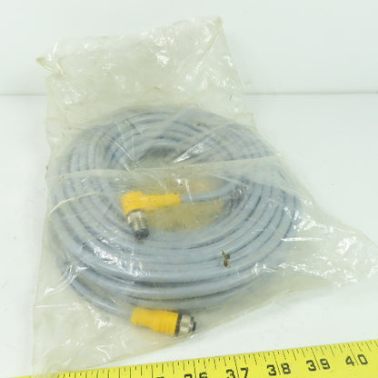 Turck RKC 4.4T-16-WSC 4.4T/S622 Euro-Fast Cordset Cable 4-Pin Female/4-Pin Male