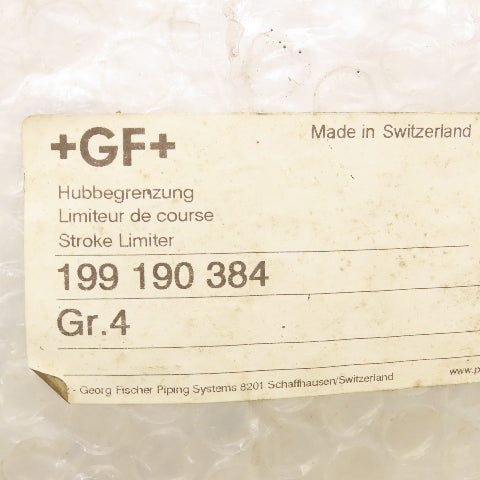 Georg Fischer 199 190 384 Stroke Limiter For Diastar Diaphragm Valve