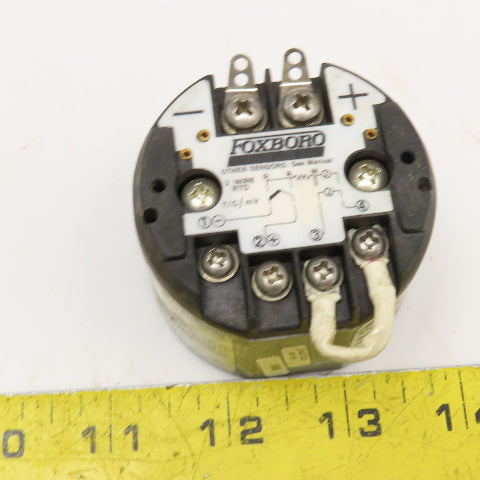 Foxboro RTT20-D1BNQFN-D3 0-1562°F Temperature Transmitter 12-42VDC