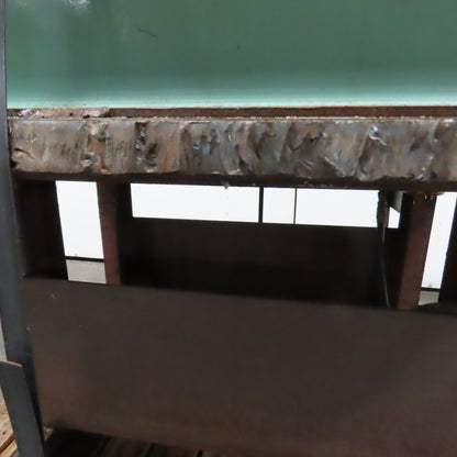 41" W x 60" Long 2.5" OD Rotating Top Steel Roller Gravity Conveyor 40" BF