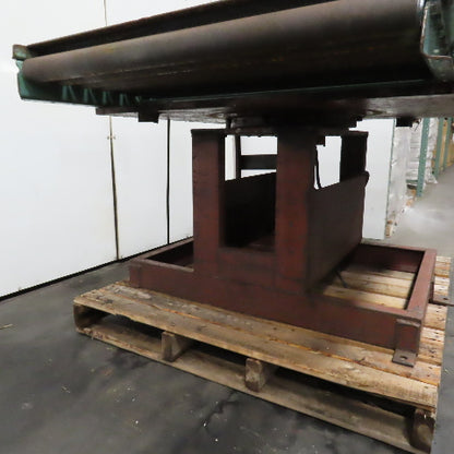 41" W x 60" Long 2.5" OD Rotating Top Steel Roller Gravity Conveyor 40" BF