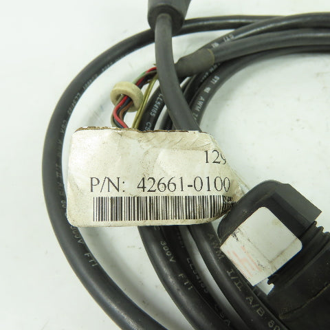 STI 42661-0100 Light Curtain Receiver Cable 13-Pin Female To 10-Pin Female 10' L