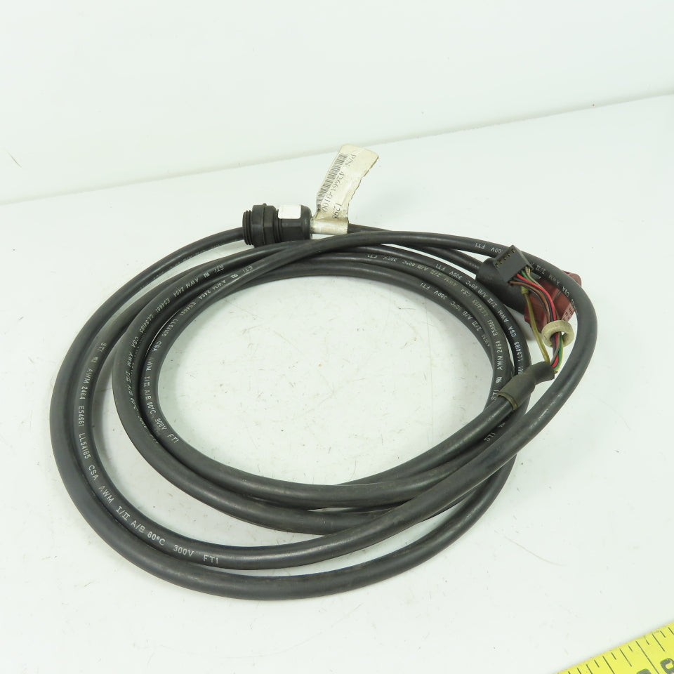 STI 42661-0100 Light Curtain Receiver Cable 13-Pin Female To 10-Pin Female 10' L