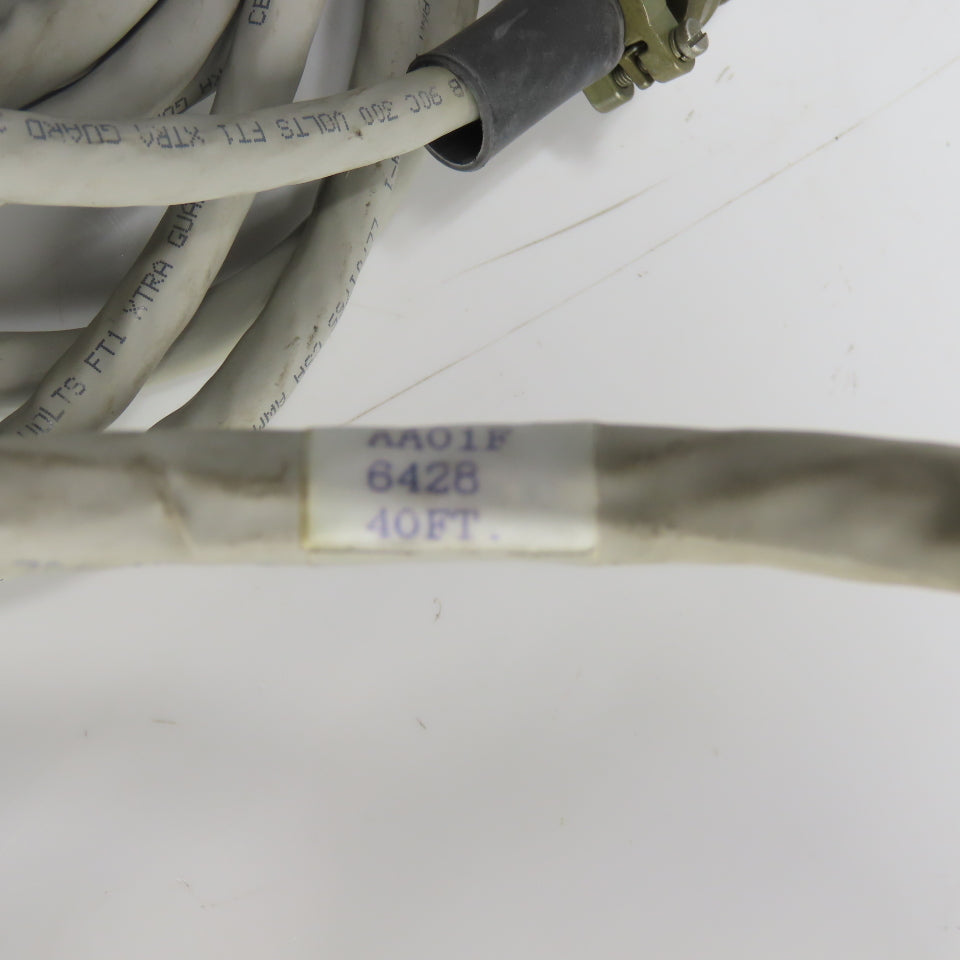 221821B AA01F Robotic Connector Cable W/ Harting 16-Pin 40' Long