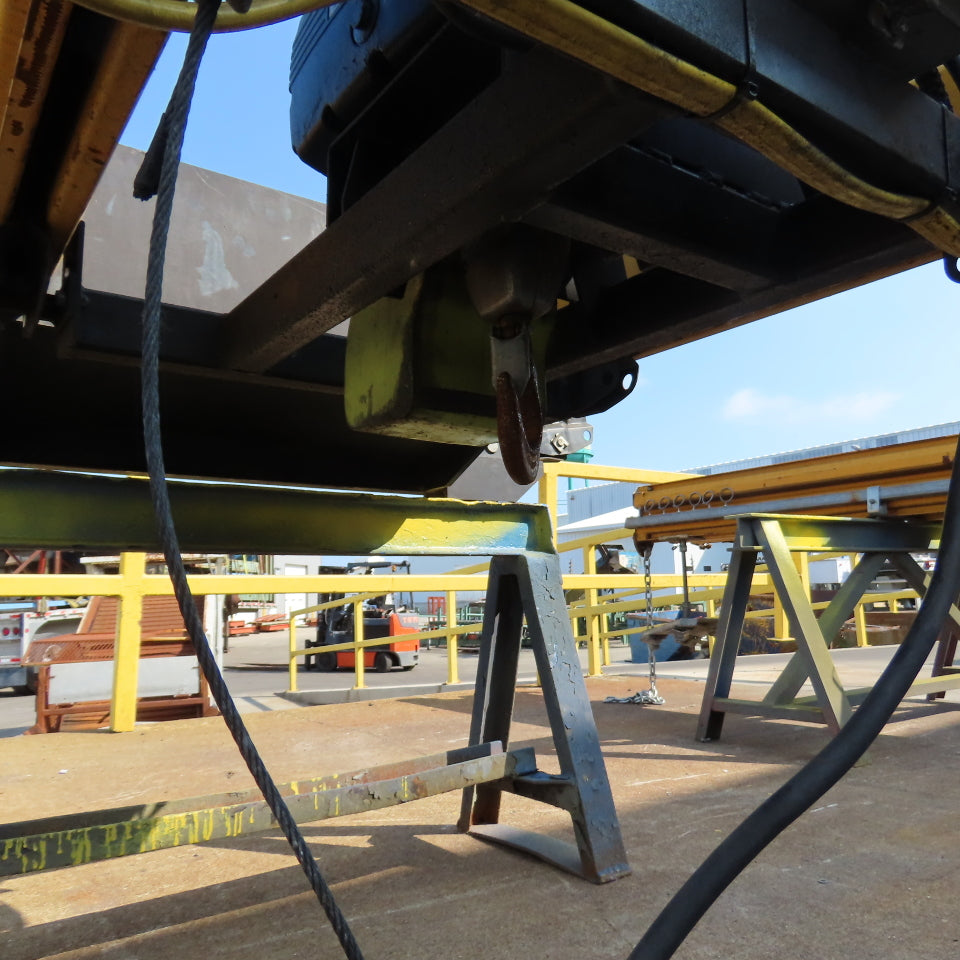 EMH Ceiling Hung Bridge Crane 15'-3" Span 20'-8" Run 10'-4" Hoist Travel W/Hoist