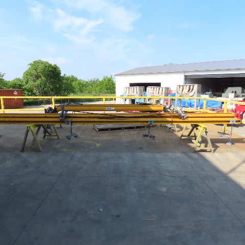 EMH Ceiling Hung Bridge Crane 15'-3" Span 20'-8" Run 10'-4" Hoist Travel W/Hoist