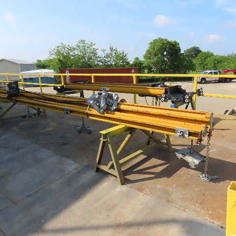 EMH Ceiling Hung Bridge Crane 15'-3" Span 20'-8" Run 10'-4" Hoist Travel W/Hoist