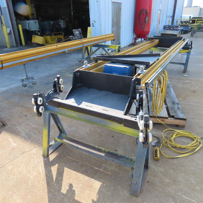 EMH Ceiling Hung Bridge Crane 15'-3" Span 20'-8" Run 10'-4" Hoist Travel W/Hoist