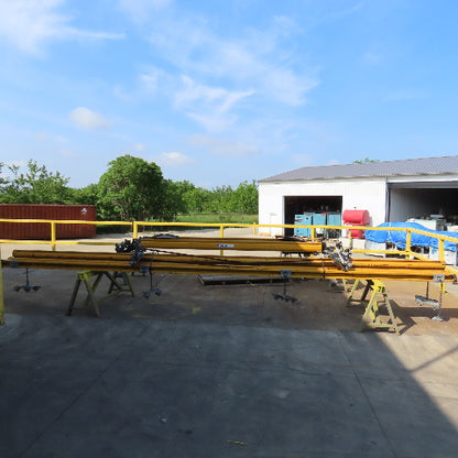 EMH Ceiling Hung Bridge Crane 15'-3" Span 20'-8" Run 10'-4" Hoist Travel W/Hoist