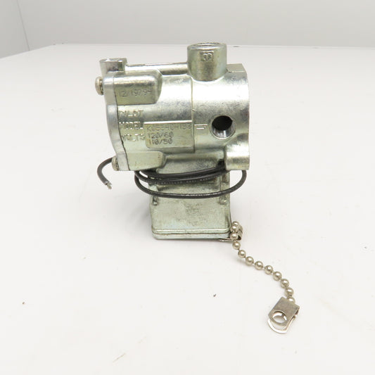 Schrader Bellows K054404153 Pilot Valve 120/110V Coil 1/4" NPT