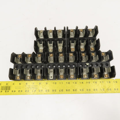 USD J60030 30A 600V 3 Pole Class J Fuse Holder Lot Of 5