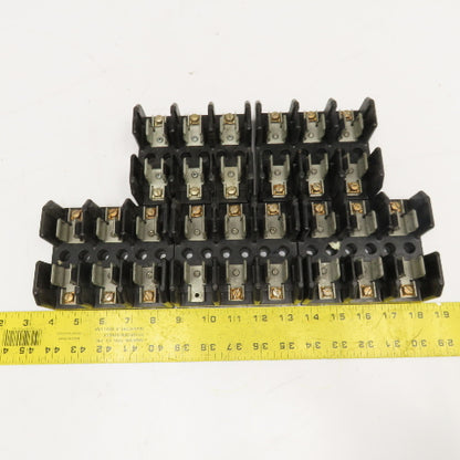 USD J60030 30A 600V 3 Pole Class J Fuse Holder Lot Of 5