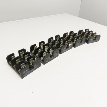 USD J60030 30A 600V 3 Pole Class J Fuse Holder Lot Of 5